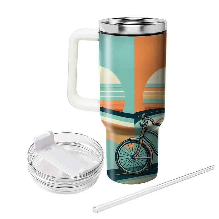 Freewheelin' Bicycle Vibes  Insulated Tumblers