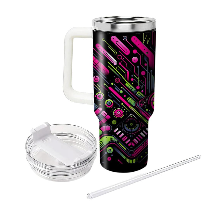 Techno Dreamland  Unique Tumblers