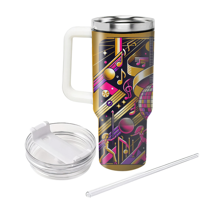 Disco Fever Patterns Personalized Tumblers