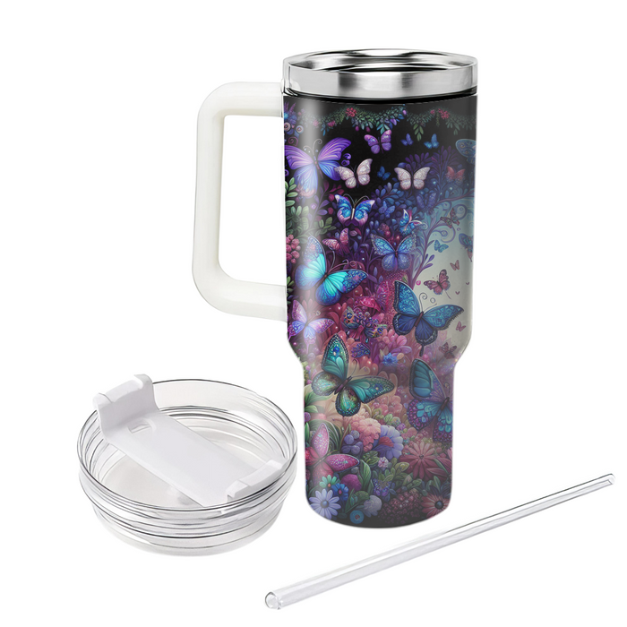 Mystical Butterfly Garden Travel Tumblers