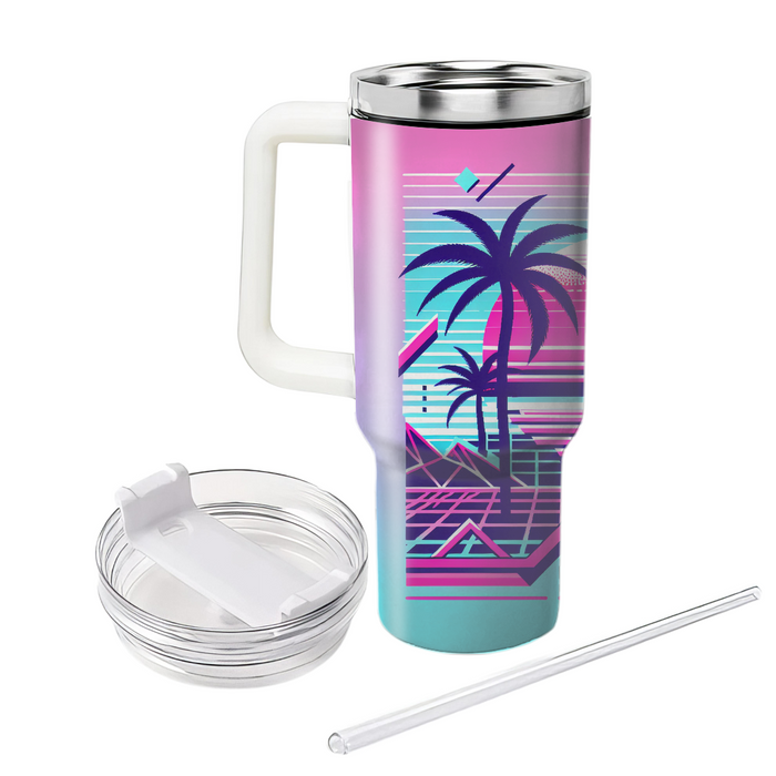 Synth Wave  Custom Tumblers