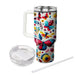 Brightly Colored Insects  Personalized Tumblers