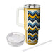 Zigzag Stripes Delight  Tumblers With Lids