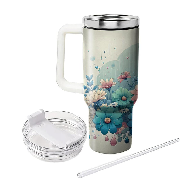 Spring Rain Refresh  Decorative Tumblers