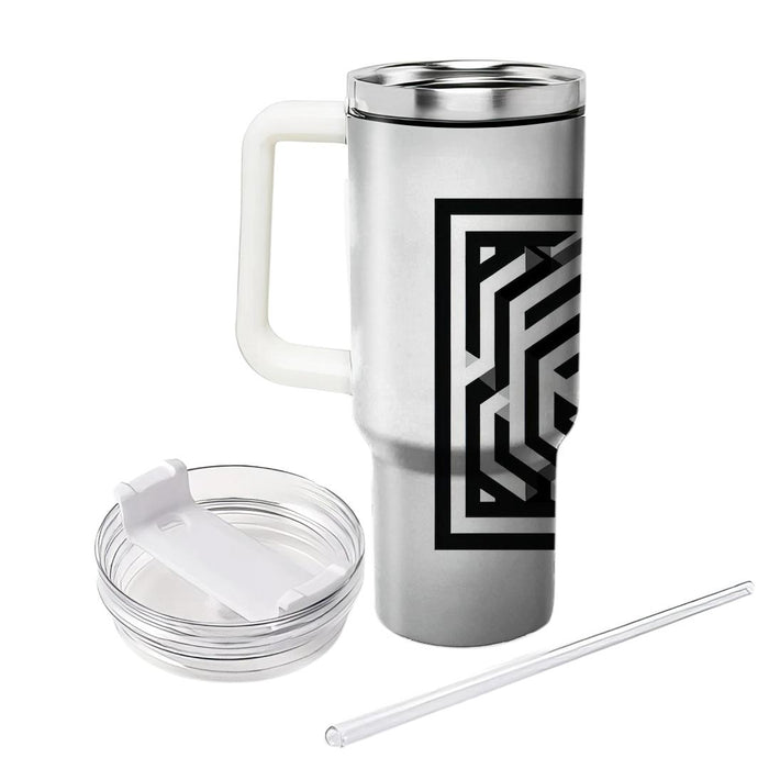 Geometric Illusion  Custom Tumblers