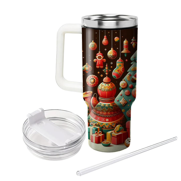 Timeless Traditions - Christmas Cultural Fusion  Custom Tumblers