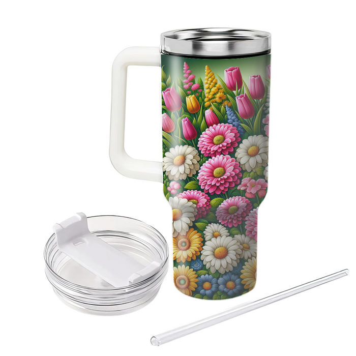 Bountiful Garden Bloom  Travel Tumblers