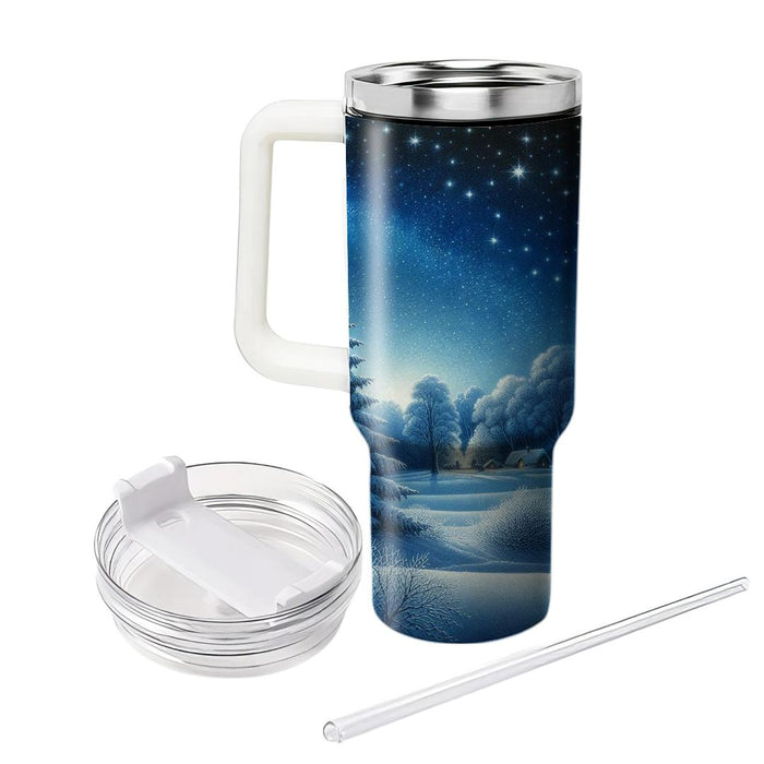 Winter Solstice Night  Travel Tumblers