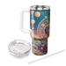 Surreal Harvest Moon - Mid-autumn Festival  Custom Tumblers