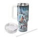 Wonders Of Winter - A Festive Wonderland  Travel Tumblers