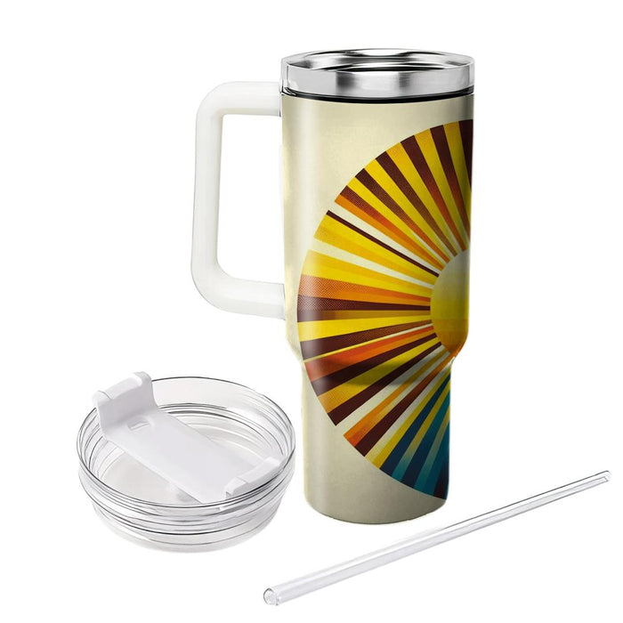 Sunny Daze Retro  Travel Tumblers