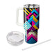 Geometric Vibes  Insulated Tumblers