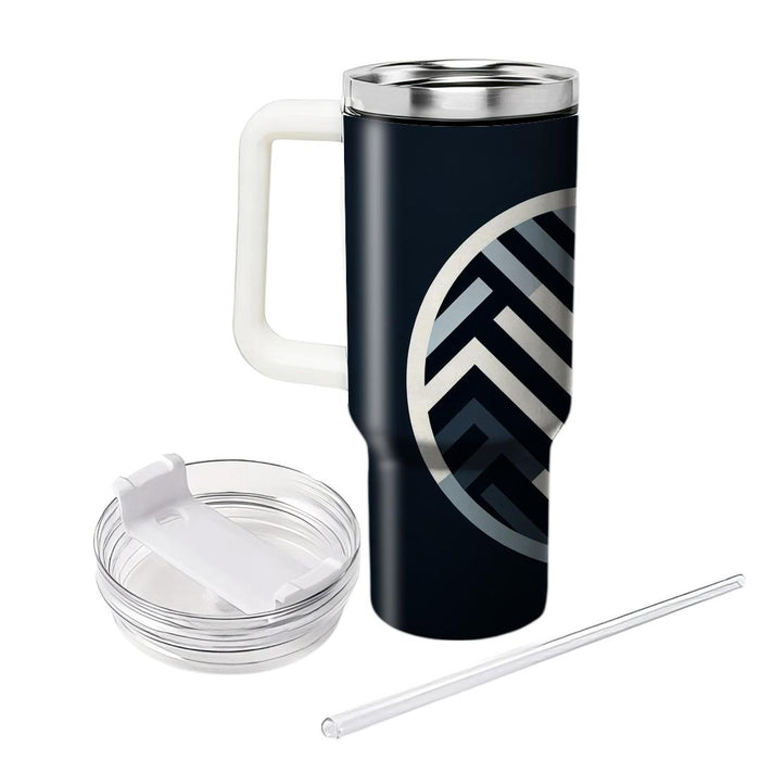 Sleek Chevron Pattern  Custom Tumblers