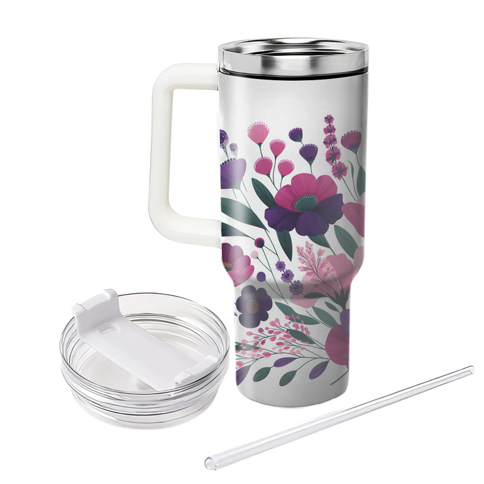 Floral Fusion - An International Women’s Day  Personalized Tumblers