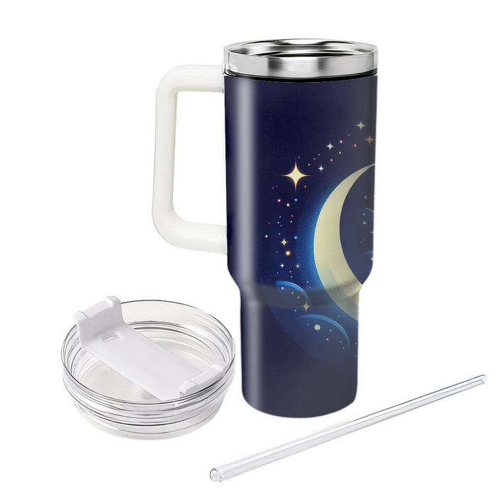 Starlit Night Sky  Tumbler Cups