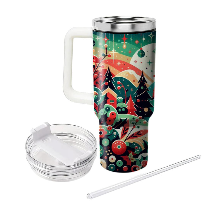 Winter Festivity  Unique Tumblers