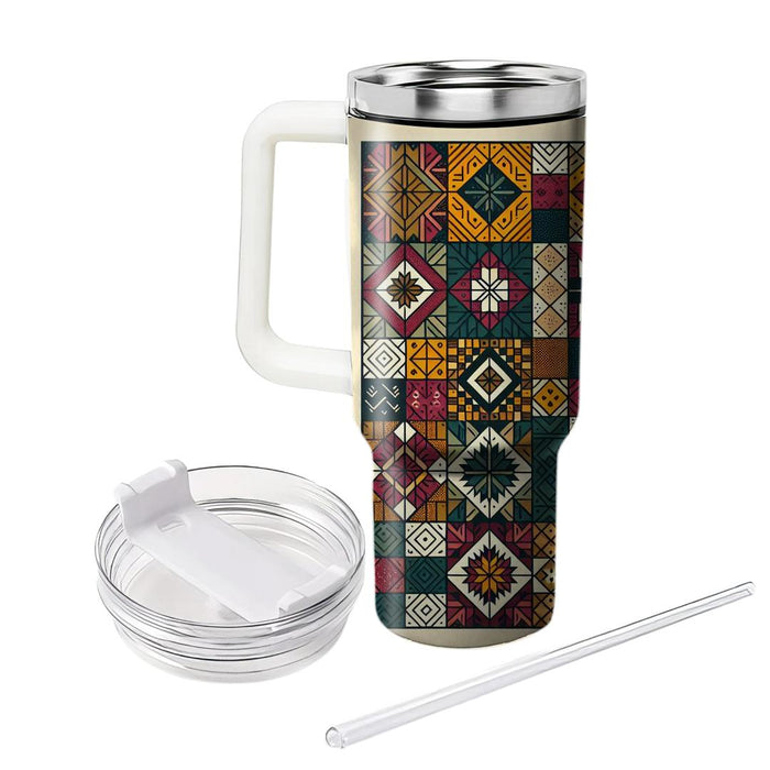 Timeless Quilted Patterns  Decorative Tumblers