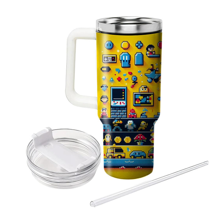 Arcade Game Delight  Insulated Tumblers