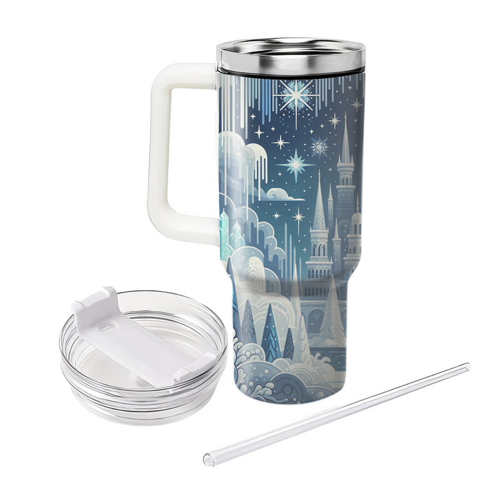 Winter Crystal Palace  Tumbler Cups