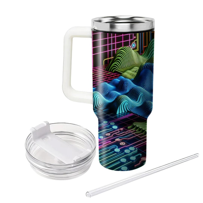 Future Wave  Personalized Tumblers