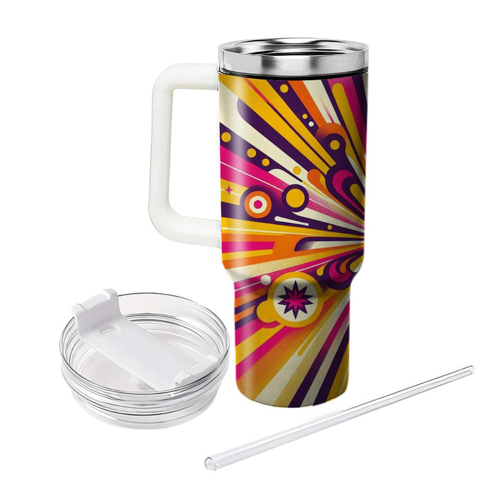 Retro Starburst Fiesta  Decorative Tumblers