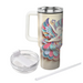 Whimsical Peace Doves Travel Tumblers