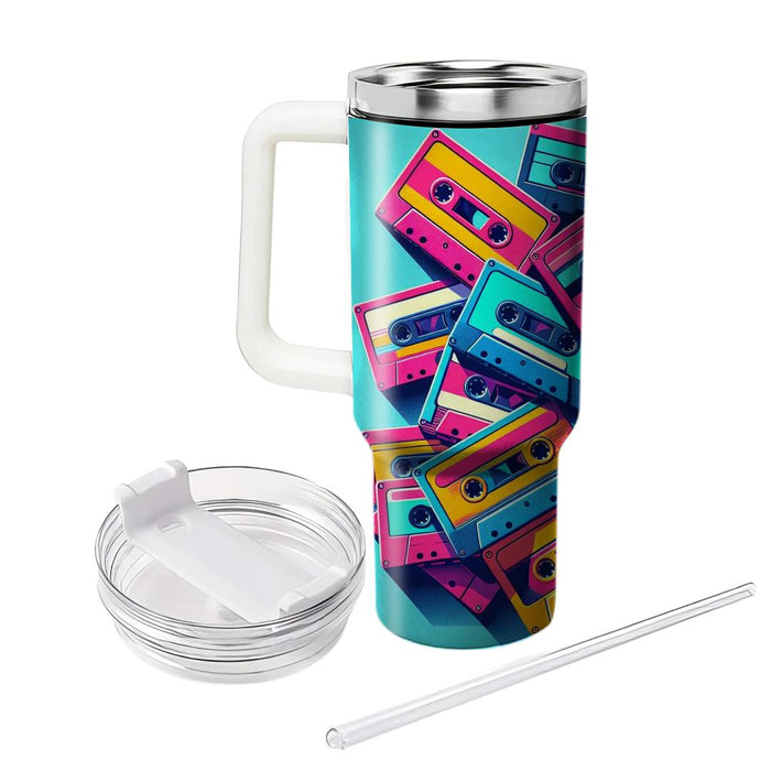 Rad Retro Tapes  Insulated Tumblers