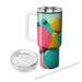 Retro Funky Circles  Tumblers With Lids