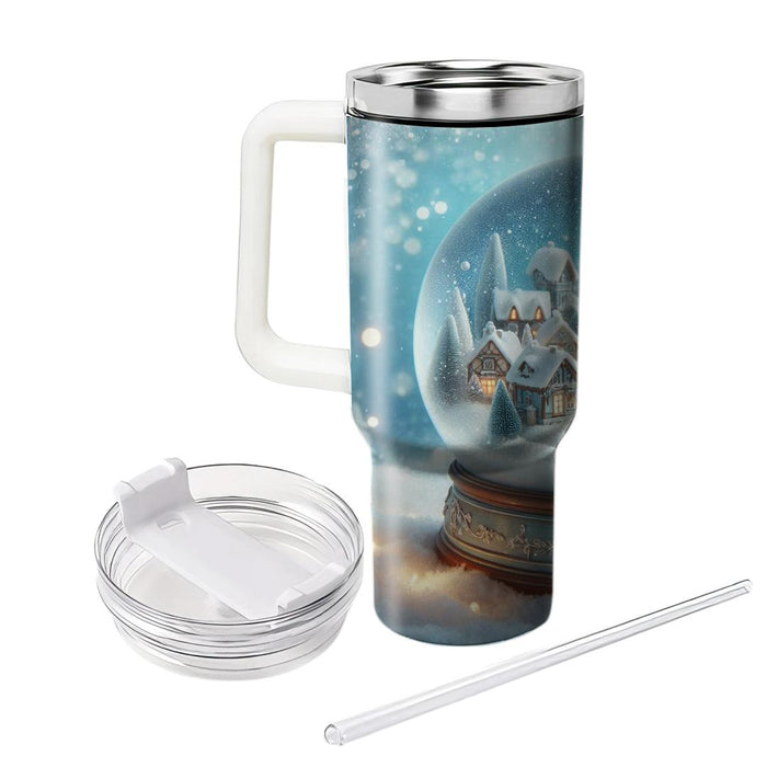 Winter Snowglobe Fantasy  Insulated Tumblers