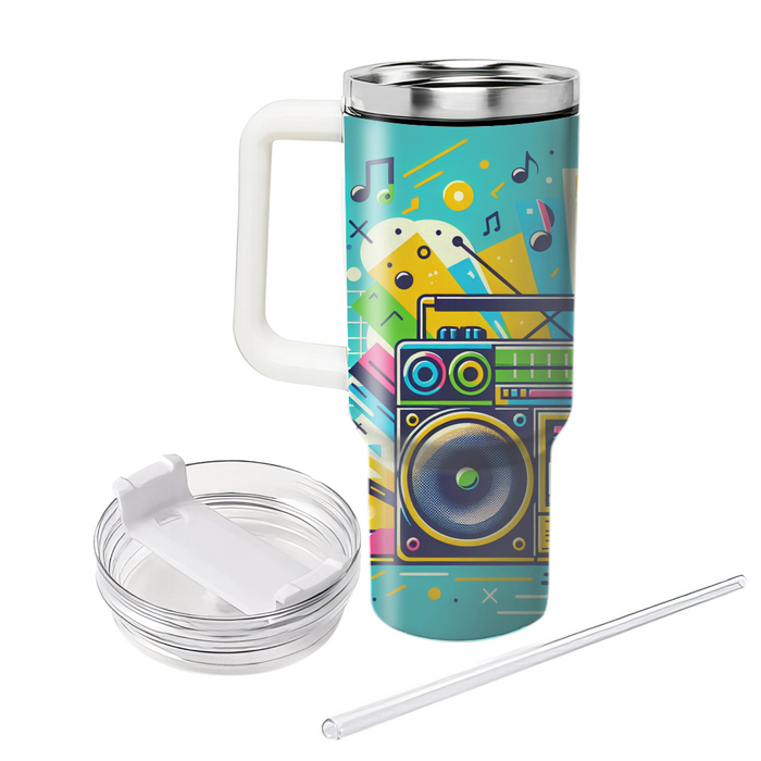 Boombox Beats  Tumbler Cups