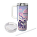 Vivid Vaporwave  Personalized Tumblers