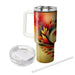 Autumn Leaves Whirlwind  Tumblers With Lids