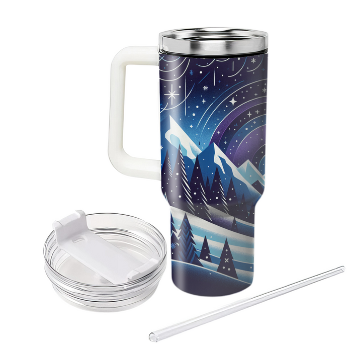 Winter Twilight  Travel Tumblers