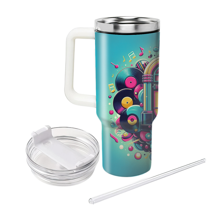 Retro 70s Jukebox Travel Tumblers