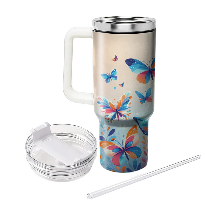 Whimsical Butterflies  Travel Tumblers