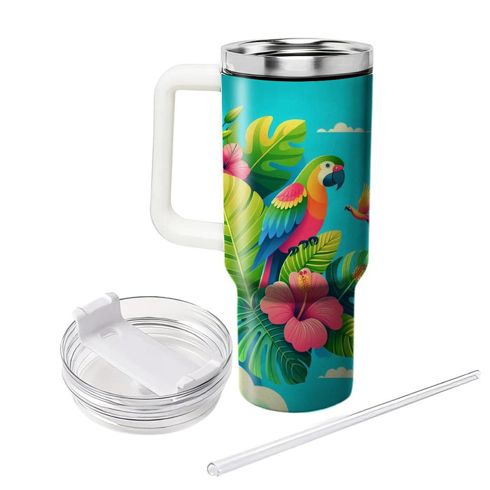 Tropical Summer Bliss  Travel Tumblers