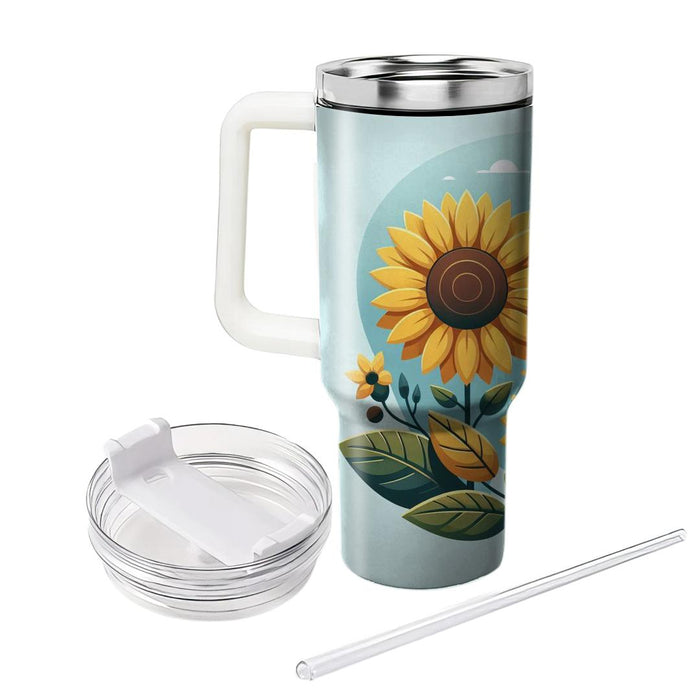 Sunflower Power  Travel Tumblers