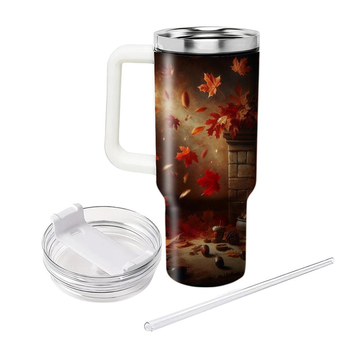 Autumn Fireside Warmth  Tumblers For Gifts