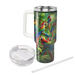 Vibrant Parrot Paradise  Tumbler Cups