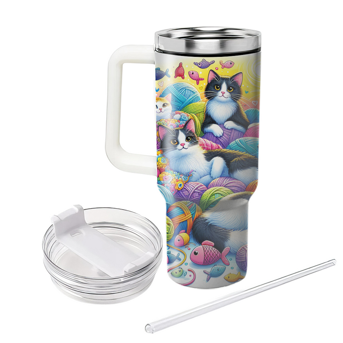 Sassy Cat Collection  Tumblers With Lids