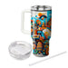 Vibrant Escapade - A Travel Festival  Personalized Tumblers