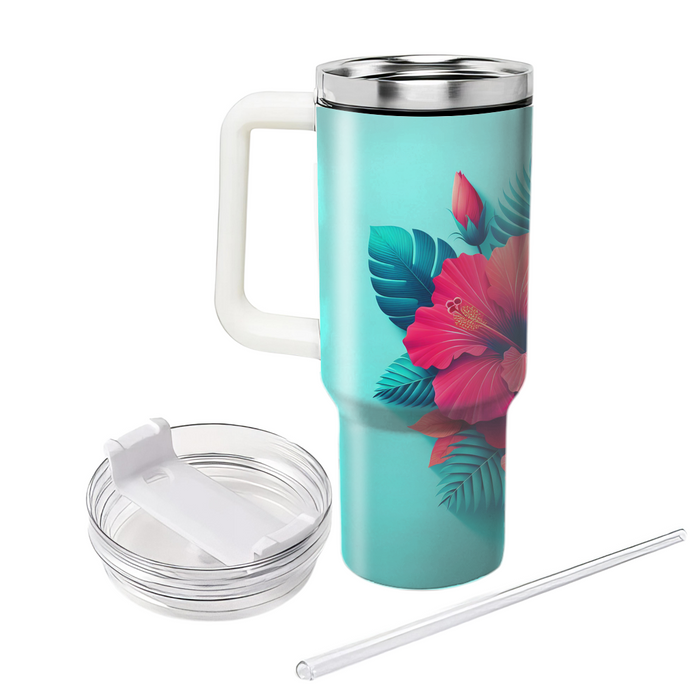 Vibrant Hibiscus Paradise  Tumblers For Gifts