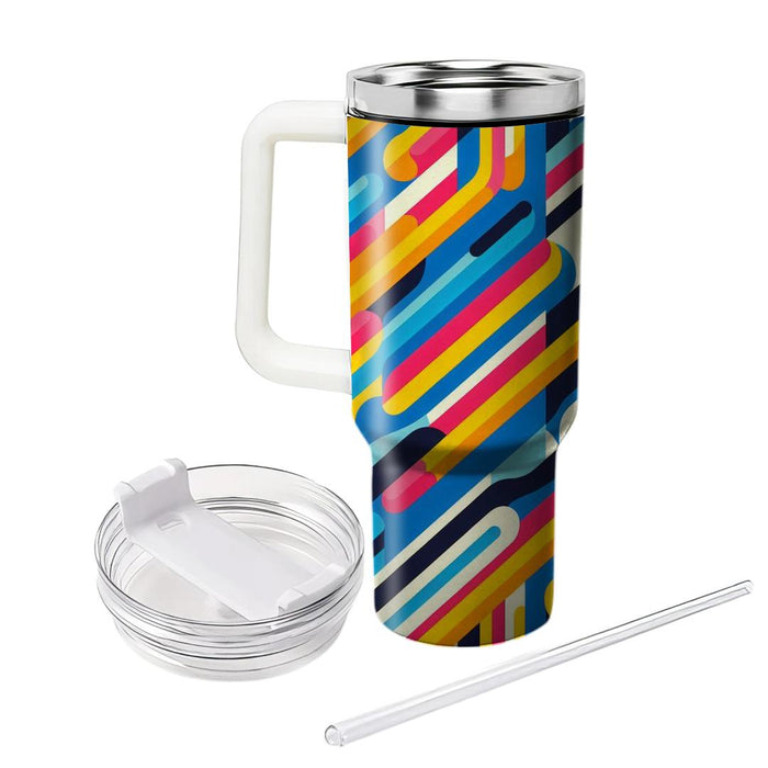 Bold Stripe Variation  Insulated Tumblers