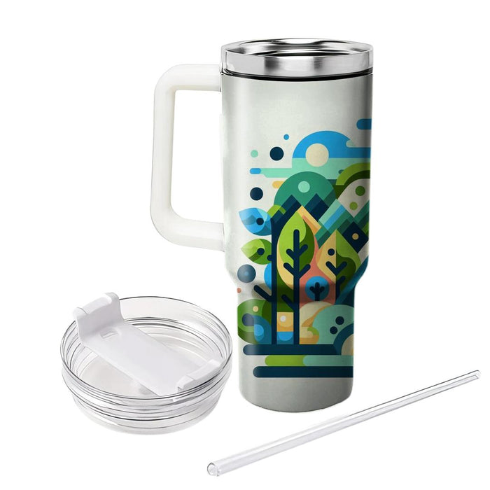 Vibrant Nature Trail  Insulated Tumblers