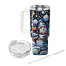 Winter Snowman Friends  Decorative Tumblers