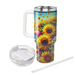 Vibrant Floral Celebration  Insulated Tumblers