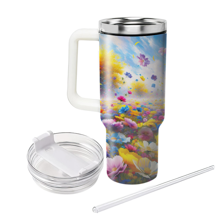 Spring Wildflower Dream  Custom Tumblers