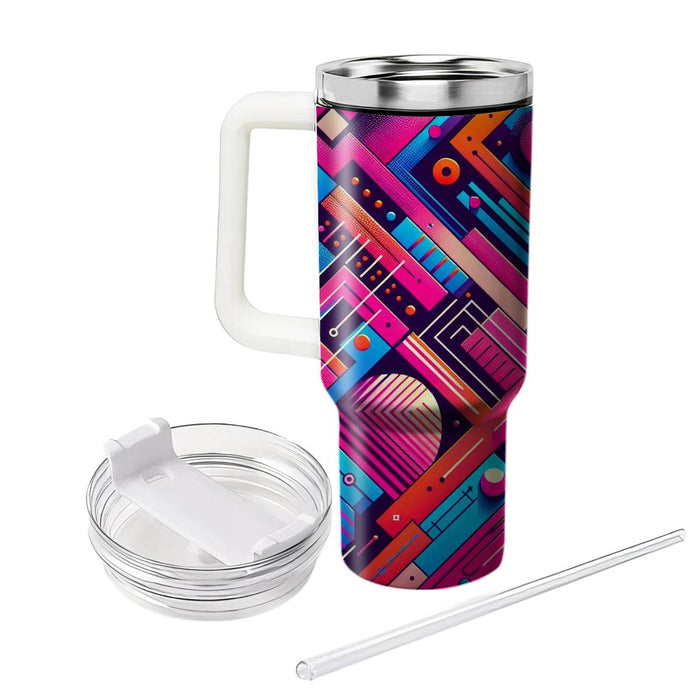 Funky Geometric Funk  Unique Tumblers