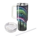 Winter Aurora Borealis  Personalized Tumblers