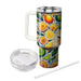 Vibrant Citrus Splash  Tumbler Cups